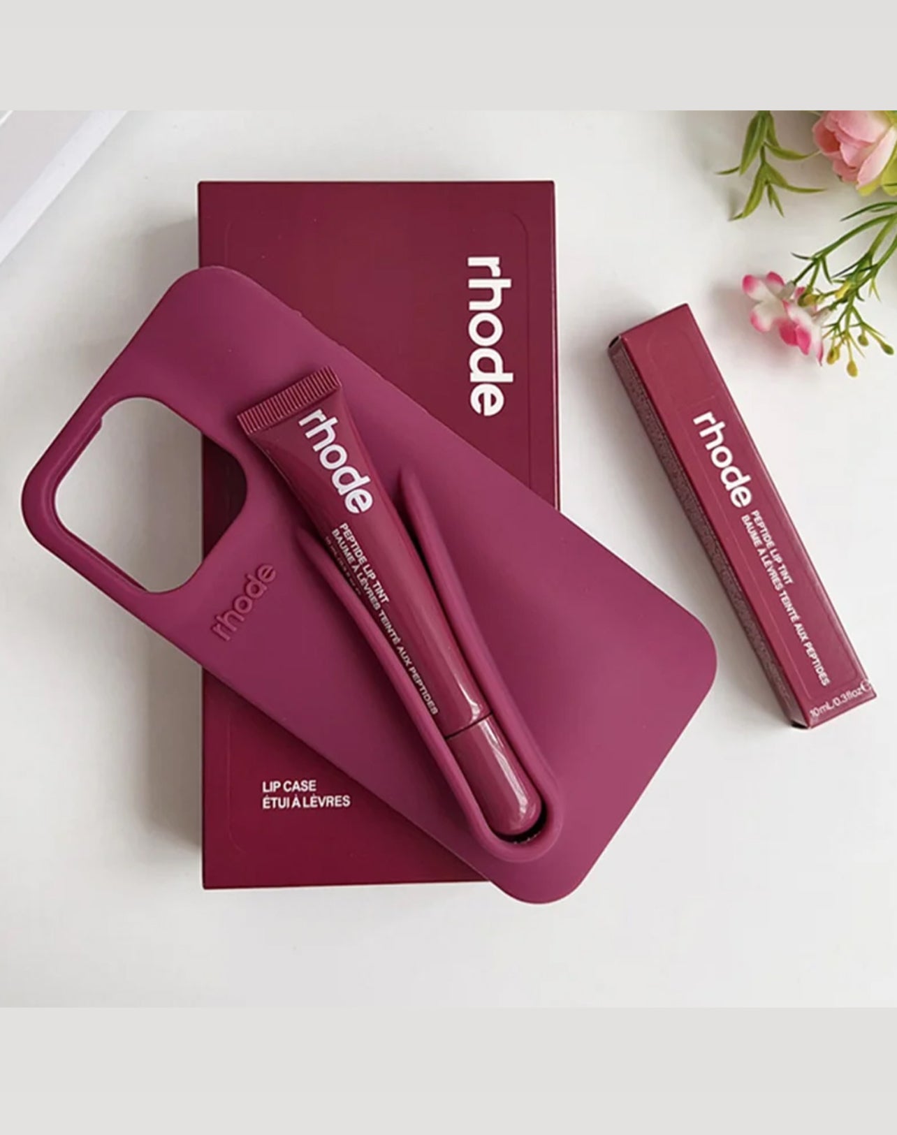 Rhode Lipstick + Case - Череша