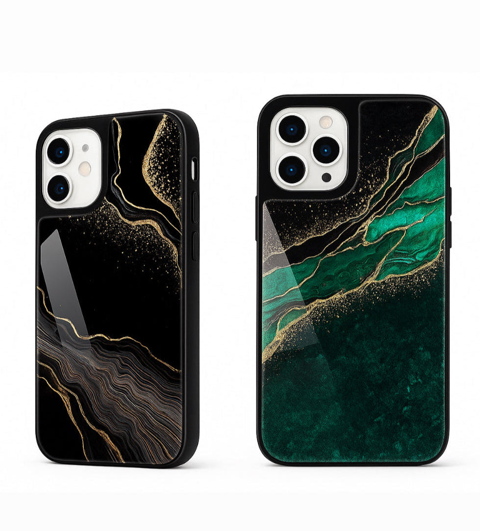 Луксозен мраморен кейс