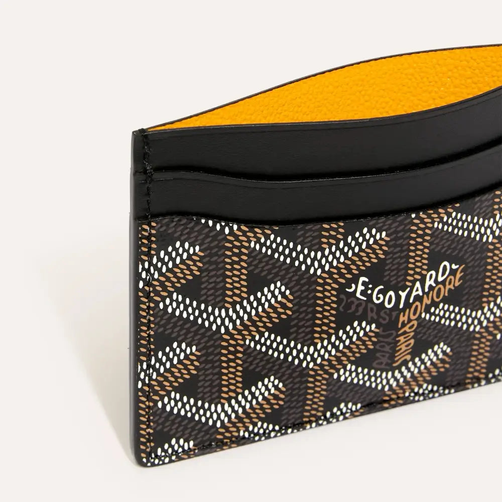 GOYARD Card Holder - Black