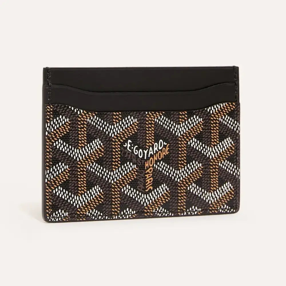 GOYARD Card Holder - Black
