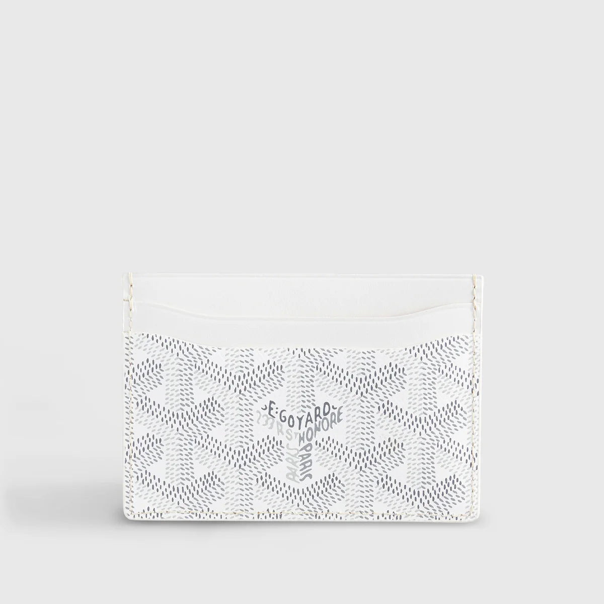 GOYARD Card Holder - White