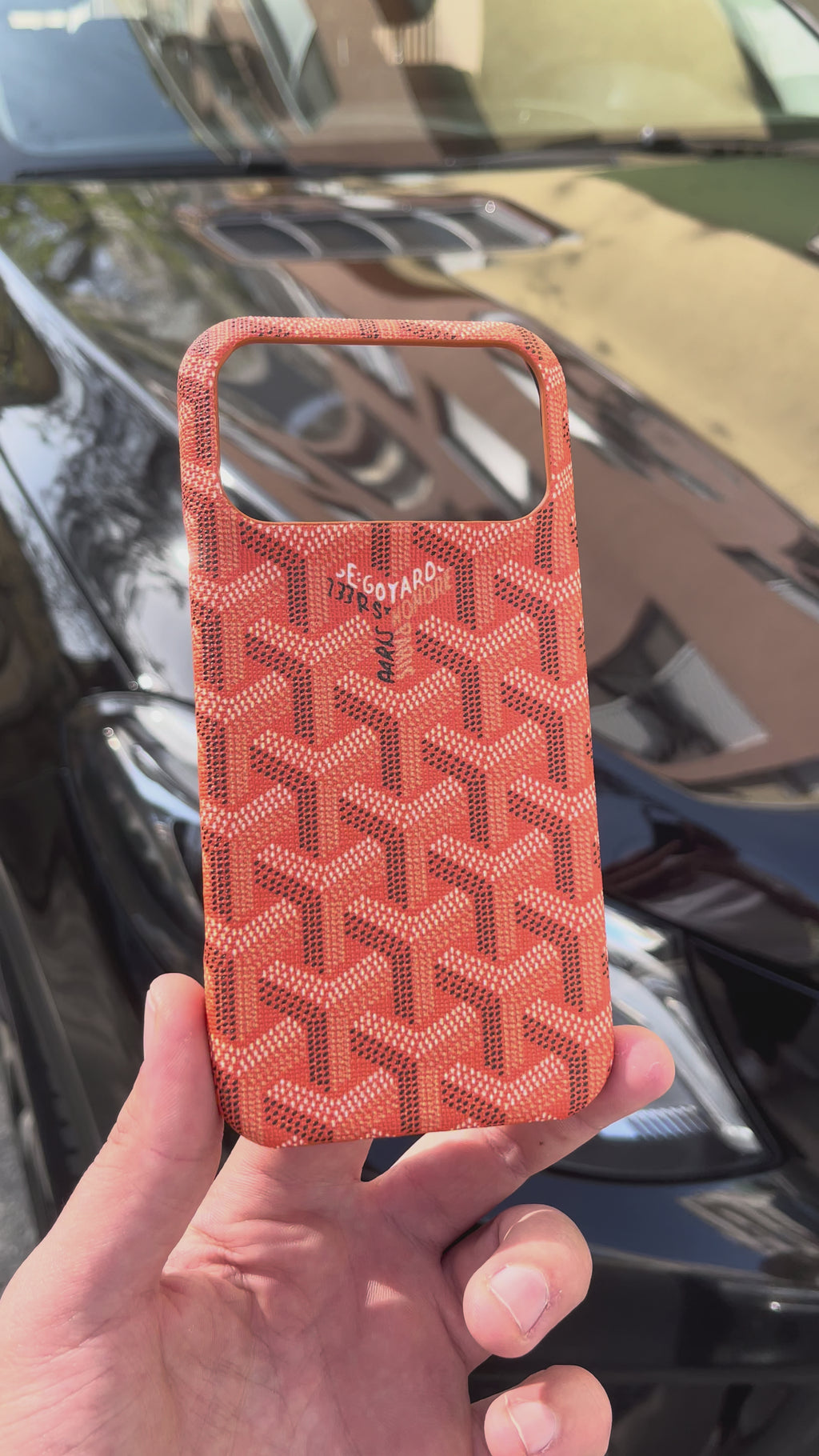 GOYARD Premium Case - Orange